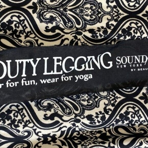 Sound Style by Beau Dawson Womens 30x26 L Off Duty Legging Yoga Lounge Pants NWT - Picture 2 of 14